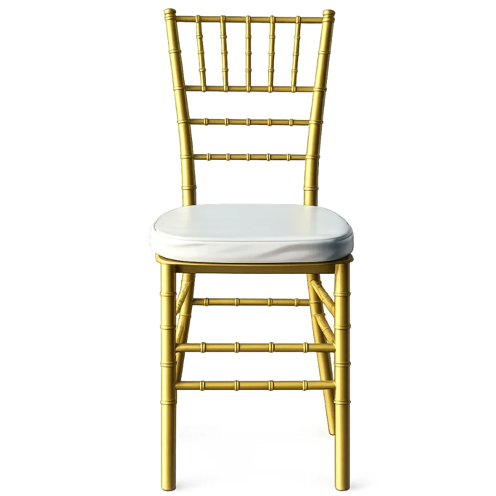 Gold Chiavari Fiber Chairs